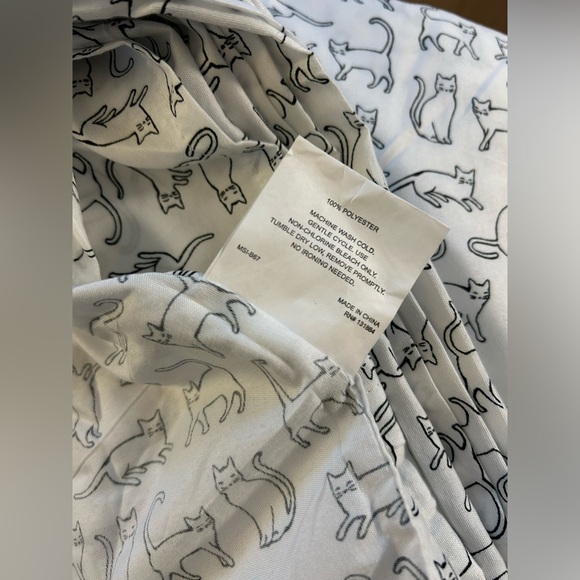 Cynthia Rowley Cat Bed Sheet - Full - Picture 4 of 4